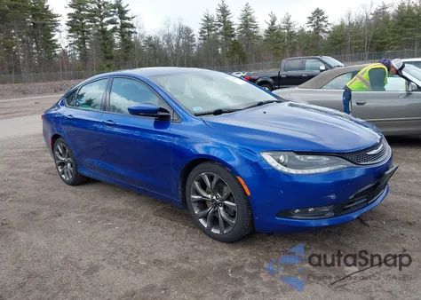 2015 Chrysler 200 S z USA, uszkodzony, nr VIN 1C3CCCBB3FN555058